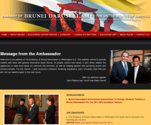 bruneiembassy.org: Embassy of Brunei Darussalam, Washington D.C.
Brunei