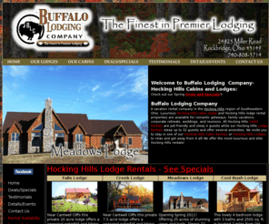 Buffalolodgingcompany Com Buffalo Lodging Company Hocking Hills