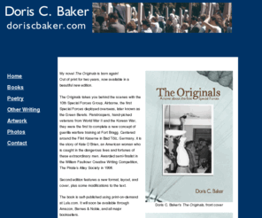 doriscbaker.com: Doris C. Baker
Doris C. Baker, writer, painter, photographer, educator, friend of The Originals