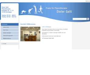 praxis-gatti.de: Startseite -  Praxis für Physiotherapie
Praxis für Physiotherapie, Rehabilitation, spezielle Angebote und Wellness