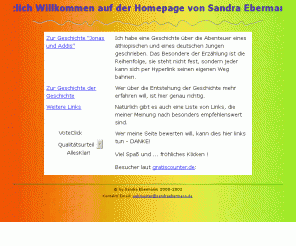 sandraebermann.de: Willkommen auf der Homepage von Sandra Ebermann !
