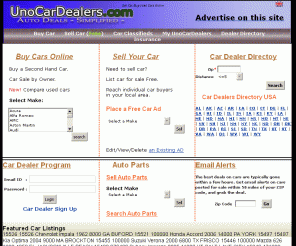 unocardealers.com: øø Sell Car (FREE) ¤ Used Cars Sale by Owner ¤ Sell My Car Online øø
¤ Owners sell car (FREE) - Guaranteed listing till car sells ¤ Buy Used Cars for Sale Online ¤ Compare cars ¤ Car Dealer Inventory Program ¤ AutoTrader USA ¤ Car Insurance ¤ Auto Loan ¤ List my car ¤ List car for sale Free ¤ Tips to Buy and Sell Used Cars.