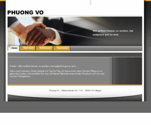 vo-online.com: Home - Phuong Vo :: Agentur für Kommunikation
