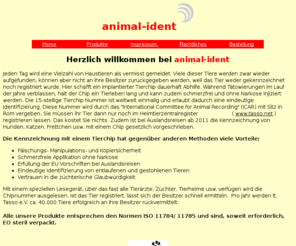 animal-ident.com: animal-ident.de
tieridentifikation