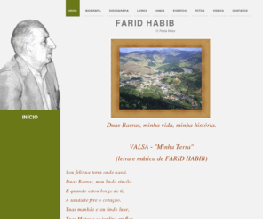 faridhabib.com.br: Farid Habib - O Poeta Maior
O Poeta e Compositor Farid Habib