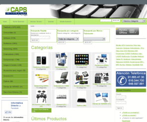 informaticadirecto.com: Capsnet - Tienda de artÃ­culos de informÃ¡tica: Ordenadores, impresoras, componentes, usb etc.
Joomla! - el motor de portales dinÃ¡micos y sistema de administraciÃ³n de contenidos