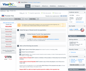 russia-visa.com: Russia Visa: Application, Requirements. Apply for Russian Visas Online.
Russia Visa  Services: Secure Online Application; Tourist, Business, Private Visas to Russia. Comprehensive Information on Russia Visa Requirements - Apply Now.