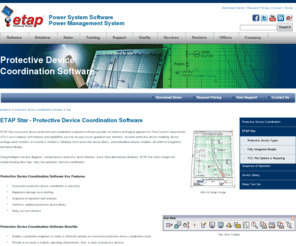 shortcircuitprogram.com: Protective Device Coordination Software | Relay Coordination Software | ETAP Star
Protective Device Coordination is part of ETAP Electrical Software Star Device Coordination Analysis an intuitive and logical approach to Time-Current Characteristic (TCC) curve analysis with features and capabilities