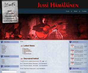 jussihamalainen.net: Jussi Hämäläinen
Moniulotteinen Bluestaituri Jussi Lil'Wolfie Hämäläinen