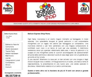 balloonexpressroma.com: Homepage
Balloon Express Roma Shop