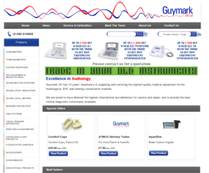 guymark.co.uk: Guymark UK, Excellence in Audiology
Guymark UK has 19 years’ experience in supplying and servicing the highest quality medical equipment for the Audiological, ENT and hearing conservation markets. 