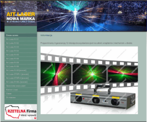 aitlaser.com: LFX Agency - dystrybutor laserów nowej marki Ait Laser
Wyłączny polski dystrybutor laserów Ait Laser