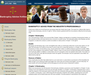 bankruptcyadvicehotline.com: Bankruptcy Advice from the Industry's Professionals - Bankruptcy Advice Hotline
Those needing relief from debt should know the the details about Chapter 7 and Chapter 3 bankruptcy to ascertain if it's best for them.