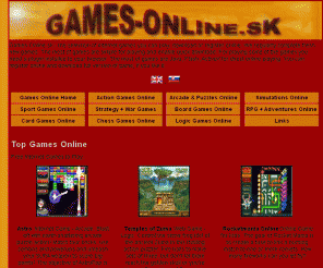 games-online.sk: Games-Online.sk Play Free Online Games.
Games Online - Play Online or Download Internet Computer Games.