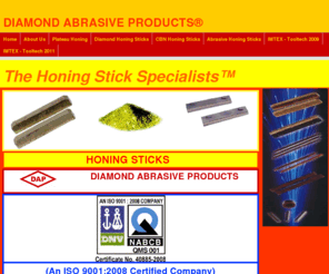 diamondabrasiveproducts.com: Honing Sticks
DIAMOND ABRASIVE PRODUCTS
The Honing Sticks Specialist
