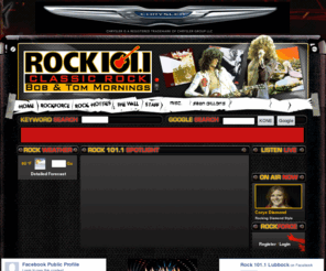 rock101.fm: Homepage - V2 - Rock 101.1
Rock 101.1 is Lubbock's #1 Classic Rock Station!