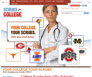 scrubsforcollege.com: College Scrubs Now In True College Colors-A Complete Gel Scrubs Collegiate Collection Of Medical,Hospital,Surgical And Nursing Uniforms For College Graduates
GET FREE SHIPPING ON YOUR ORDER -College SCRUBS designed by GELSCRUBS for College Students with University Sports Team Logos mascot, Select Nursing, medical uniforms, hospital surgical scrubs and work ware that match your College sports team