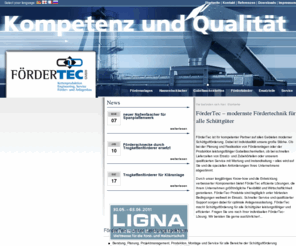 foerdertec.biz: Trogkettenförderer Förderketten Gabellaschenketten - FörderTec GmbH in Schwalbach
Die Fa. FörderTec ist spezialisiert auf den Bereich Schüttgutförderung. Wir planen, konstruieren, fertigen und montieren individuelle Trogkettenförderer und Förderketten in einer Reihe von Industrie- und Anlagenbereichen.