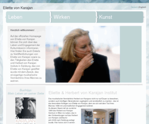 karajan-2008.net: Eliette von Karajan - Home
