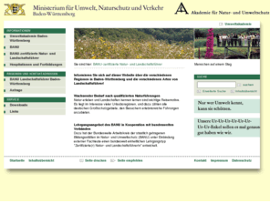 landschaftsfuehrer.info: BANU-zertifizierte Natur- und Landschaftsführer
Informieren Sie sich auf dieser Website über die verschiedenen Regionen in Baden-Württemberg und die verschiedenen Arten von zertifizierten Landschaftsführer!