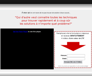 resoudre-mes-problemes.com: Comment trouver des solutions à TOUS vos problèmes
comment trouver des solutions à TOUS vos problèmes