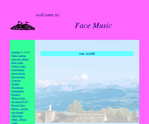 face-music.ch: Face Music - welcome to - mainpage
