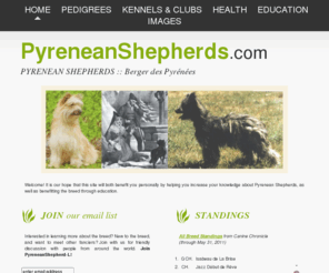 pyreneanshepherds.com: Pyrenean Shepherds .com
Pyrenean Shepherd Links