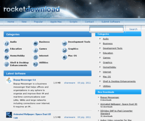 rocketdownload.com: RocketDownload - Freeware and Shareware Downloads
Free Software Downloads! Large collection of freeware and shareware downloads.