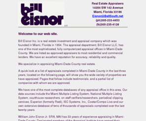 Billeisnor.com: Miami Florida Real Estate Appraisers ...
