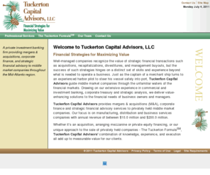 chatsworthcapital.com: Tuckerton Capital Advisors :: Financial Strategies for Maximizing Value
