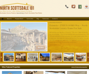 northscottsdale101.com: Scottsdale AZ Homes for Sale | North Scottsdale Luxury Real Estate | Eric Nyquist and Linda Lesser
Eric Nyquist and Linda Lesser are top-producing Realtors in Scottsdale Arizona specializing in residential homes, golf properties, condos and other luxury real estate in North Scottsdale