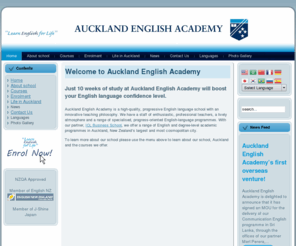 english.co.nz: Welcome to Auckland English Academy
Auckland English Academy