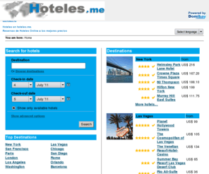 hoteles.me: hoteles.me - reservas de hoteles online
Reserva de Hoteles Online. Ofertas de Hoteles Baratos con minimo precio garantizado, Sin previo pago