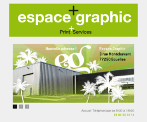 espace-graphic.com: Espace Graphic, imprimerie et services
Espace Graphic, imprimerie et services