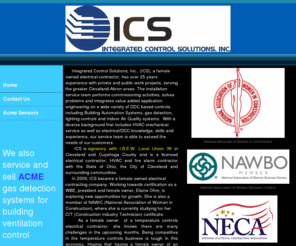 icsteam.com: Integrated Control Solutions, Inc.
Female Owned Electrical Contractor , NAWIC, NAWBO, NECA, acme sensors, temperature controls, FBE, minority, minority electrical, minority contractor,