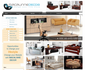 macalinne.com: Office furniture :: Macalinne
Macalinne Decor specializes in office furniture and house furniture and have been in the wholesale and retail market for many years, our vision is to create a better everyday life for the many people that use our furniture.