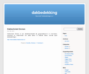 dakbedekkingen.nu: dakbedekking
