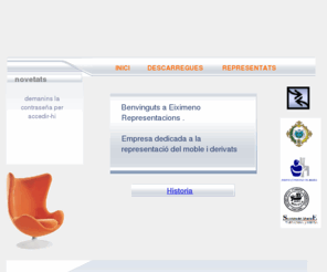 eiximeno.com: Eiximeno Representacions
Empresa de Representació de Mobles y derevats