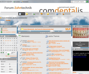 forum-zahntechnik.de: Portal - Forum-Zahntechnik - das Forum für Zahntechniker
Forum-Zahntechnik - das Diskussionsforum für Zahntechniker, Zahnärzte und Patienten. Hier erfahren Sie alles über Zahntechnik und Zahnersatz.