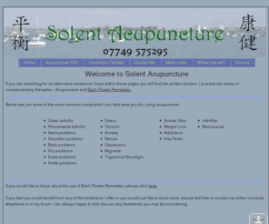 solentacupuncture.co.uk: Welcome to Solent Acupuncture
Solent Acupuncture