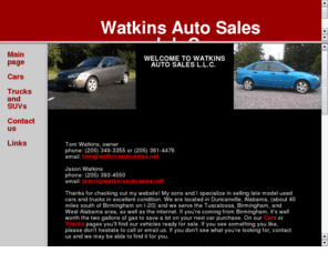 Watkins Auto Sales >> Watkinsautosales Net Welcome To Watkins Auto Sales Watkins Auto Sales >> Watkinsautosales Net Welcome To Watkins Auto Sales