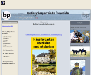 botkyrkapartiet.se: Välkommen till Botkyrkapartiets hemsida
HEMSIDA FÖR 
   BOTKYRKAPARTIET.HÄR INFORMERAR BOTKYRKAPARTIET 
   OM SITT SITT KOMMUNALPOLITISKA HANDLINGSPROGRAM 
   FÖR BOTKYRKA KOMMUN BOTKYRKAPARTI ÄR DET FJÄRDE
    STÖRSTA PARTIET I BOTKYRKA MED FEM MANDAT I KOMMUNFULLMÄKTIGE. LOKALPARTI. PARTIPROGRAM.MOTIONER.AKTUELLT. TUMBA. 
	GRÖDINGE.HALLUNDA.NORSBORG FITTJA ALBY.