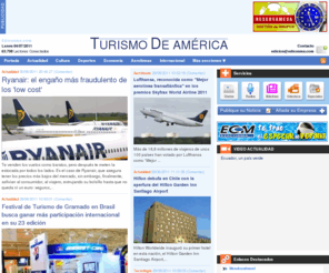 turismodeamerica.com: Turismo de America
Revista digital del turismo Americano. Información sectorial de viajes.