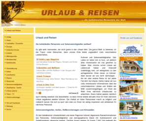 urlaubplanen.org: Urlaub und Reisen planen
Träumen Sie von Urlaub in fernen Ländern und unvergesslichen Reisen? Erfahren Sie mehr über die beliebtesten Urlaubsregionen der Welt.