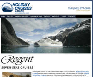 cruiseregentsevenseasnow.com: Holiday Cruises & Tours Regent Seven Seas Cruises
We LIVE and LOVE cruise travel and want to share our passion with you. Through our expertise and connections we help you navigate a world of options into the perfect cruise for you.