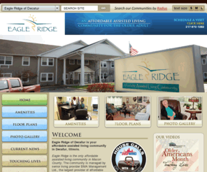 eagleridgeslf.com: Welcome to Eagle Ridge of Decatur
Eagle Ridge of Decatur is your affordable assisted living community in Decatur, Illinois.     Eagle RidgeÂ is the only affordable assisted living comm