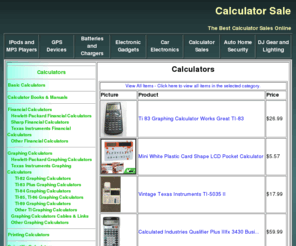 calculatorsale.com: Calculators
Calculators