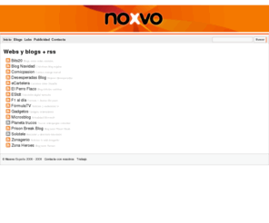 mlistings.com: Noxvo - Diseño y contenidos internet
