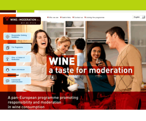 wineinmoderation.eu: Wine in Moderation
The WINE in MODERATION Programme is an initiative of the European wine sector aimed at promoting moderation and responsibility in wine consumption and contributing towards preventing excessive consumption and misuse of alcoholic beverages in Europe.