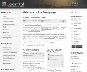 architectique.com: Welcome to the Frontpage
Joomla! - le portail dynamique et système de gestion de contenu